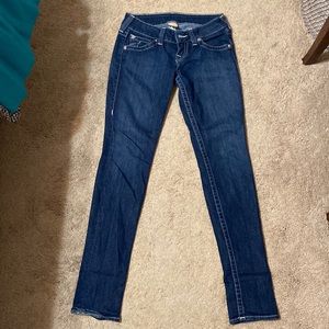 True Religion size 27 skinny Jean